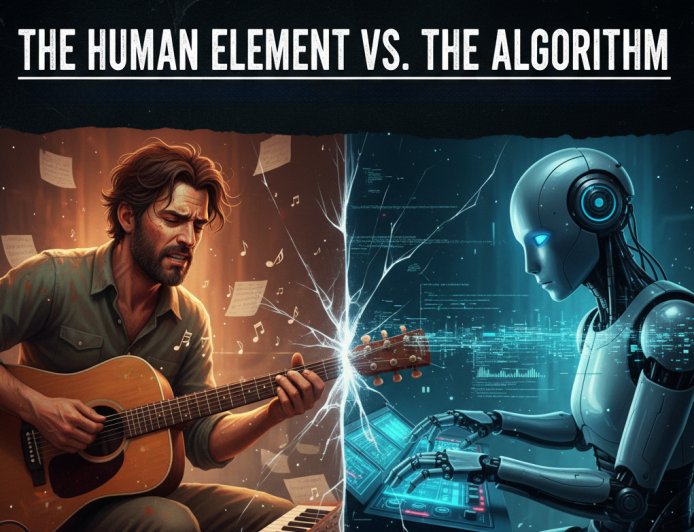 The Human Element vs. The Algorithm: A Report on the Downsides of Collaborating with Music Artists and Generating AI Music