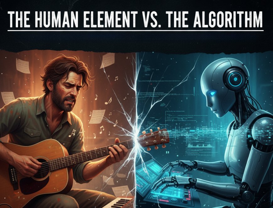 The Human Element vs. The Algorithm: A Report on the Downsides of Collaborating with Music Artists and Generating AI Music